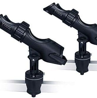 HITORHIKE Fishing Rod Holder Universal Fit Kit Allows for 360-degree Adjustment Kayak Fishing Boat Powerlock Rod Holder