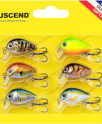 TRUSCEND Swimmax Fishing Lure with BKK Hook – Easy Catch: Wiggling, Vibrating, Rattling with Noise, Heavy-Duty Dyneema Fiber Joint, Jointed Swimbait for Bass, Trout, Crappie – Ideal for Family Fishing