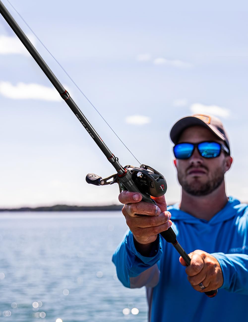 Piscifun Torrent Fishing Rod, IM6 Carbon Baitcaster Rod & Spinning Rod, High Sensitive Lightweight Casting Rod & Spinning Fishing Rod, Zirconium Oxide Rings, 2 Pieces Baitcast Rod & Spin Rod - Image 7