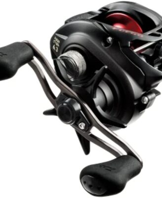 Daiwa Fuego CT Low Profile Baitcasting Reel – Aluminum CT Frame, Air Rotation System & Magforce Braking, Left/Right Hand Options