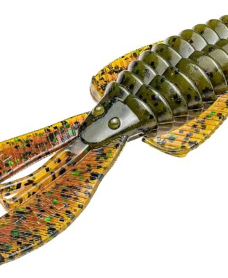 Strike King Rage Bug Fishing Lure, Soft Plastic Grub, Unique Design, Subtle Action